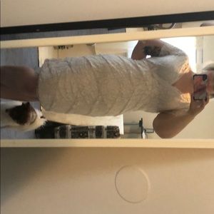 Beautiful white body con dress